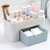 H'ENT 1 Pcs Makeup Case Cosmetic Lipstick Perfume Holder Organizer Box