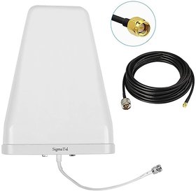 SigmaTel outdoor 4G LTE HG Antenna For Tp-Link Mr400 ! External 4G LTE HG Antenna + 10m Cable !