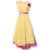 Chic Designs Yellow Long Anarkali Gown