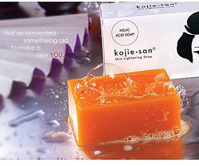 Kojie san kojic skin whitening lightening soap