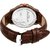 Axton AXT003 Partywear/Formal/Casual Brown Dial Day And Date Boys Smart Analog Watch - For Men