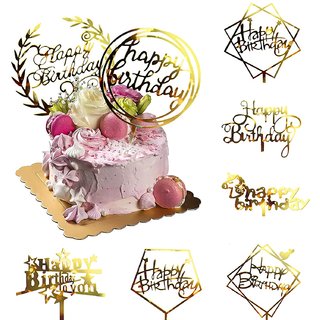 Personalised Acrylic Birthday Age Cake Topper By TwentySeven   notonthehighstreetcom