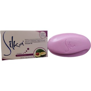                       Silka Avocado Moisturizing Milk Soap 135 gm                                              