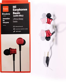 Redmi headset basic with mic Redmi original product ultra deep bass Earphones
