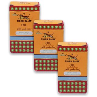 Tiger Balm Oil 3ml (Pain Relief Oil) - Pack of 3