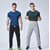 JOGGERS PARK  BLACK AND GREY PACK OF 2 POLYCOTTON TRACKPANTS FOR MEN