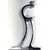 Home Decor Stainless Steel Curtain Finials (Style  Egg)  Bracket (Set of 6 pc)
