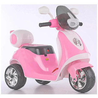                       BABY Little Chime Baby Scooter Battery Operated Ride on Bike with Music and Light FOR YOUR KIDS                                              