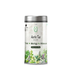                       Agri Club Herbs Tea Tulsi+ Moringa + Hibiscus (50 GM)                                              