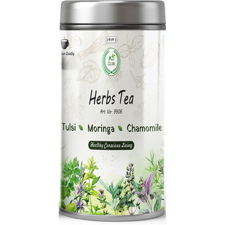                       Agri Club Herbs Tea Tulsi+ Moringa + Chamomile (50 GM)                                              