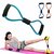 Supertexon 8-Shape Yoga Fitness Workout Toning Resistance Tube Exercise Band for Unisex Made in India Set of 4