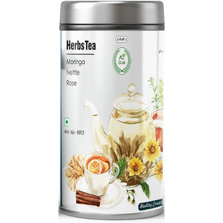                       Agri Club Herbs Tea Moringa + Nettle + Rose (50gm)                                              