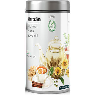                       Agri Club Herbs Tea Moringa + Nettle + Spearmint (50 GM)                                              