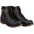 Goosebird Men's Black Lace-up Synthetic Leather Ankle Boots 6UK