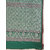 Vastranand Green & Silver-Toned Silk Blend Woven Design Banarasi Saree