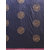 Vastranand Navy Blue & Gold-Toned Silk Blend Woven Design Banarasi Saree