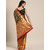 Vastranand Black & Gold-Toned Silk Blend Woven Design Kanjeevaram Saree