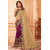 Granthva Fab Designer Multicolor Silk Embroidered Saree with Blouse Piece