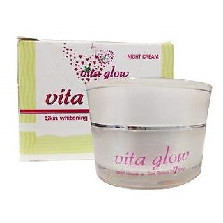                       Vita Glow Night Cream for Skin Whitening with in 7 Days-30gm                                              