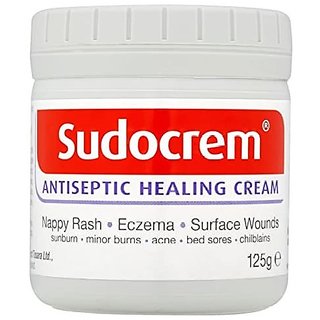 Sudocrem Antiseptic Healing Cream For Nappy Rash, Eczema, Burns and more - 125g Sudocrem Antiseptic Healing Cream For Nappy Rash, Eczema, Burns and more - 125g