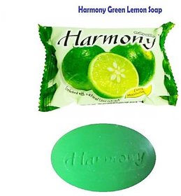 Harmony Green Lemon Soap For Nourishment And Radiance Skin - 75g