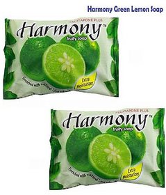 Harmony Green Lemon Soap  (2 x 75 g)