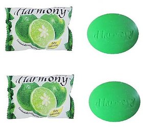 Harmony Green Lemon Soap (2 x 75 g)