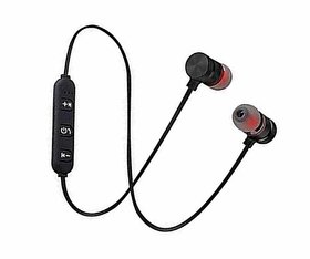 Lazywindow Sports Magnetic Wireless Bluetooth Earphone for Calling with Built-in Mic