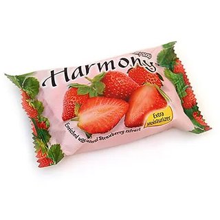                       Harmony Fruity Soap Enriched with Narural Strawberry Extract 75 g                                              