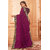 Hirvanti Fashion Designer Multicolor Silk Embroidered Saree with Blouse Piece
