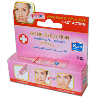                      Yoko ACNE Solution Fast Acting Spot Remover cream 7g                                              