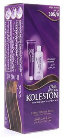 Koleston Hair Color Creme Light Brown 305/0