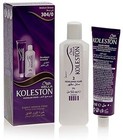 Wella Koleston Hair Colour Creme - Medium Brown 304/0 (50ml)
