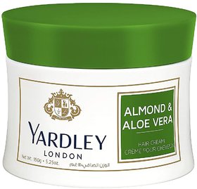 Yardley Hair Cream Almond  Aloe Vera - 150g