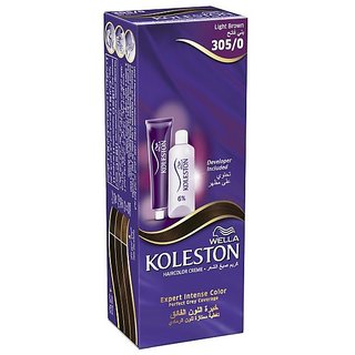                       Wella Koleston Color Cream Semi-Kit - Light Brown 305/0                                              