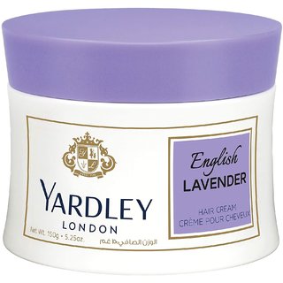 Yardley English Lavender Hair Cream, For moisturising and grooming all day long - 150 gm