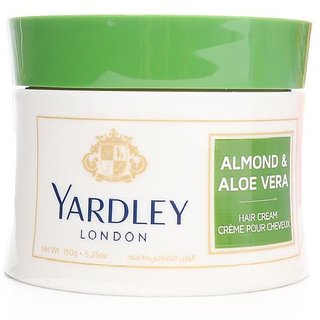                       Yardley Almond  Aloe Vera Hair Cream 150g                                              