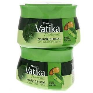 Dabur Vatika Hair Cream Regular 140ml x 2pcs