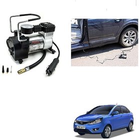 Auto Addict Car Portable High Pressure Air Pump Compressor Car and Bike For Tata Zest