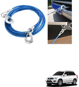 Auto Addict Car Towing Rope Heavy Duty Car Emergency Tow Cable 5 Ton 10 mm For Maruti Suzuki Grand Vitara