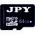 JPY High Speed Flash 64GB Class 10 Micro SDHC Memory Card Pack of one