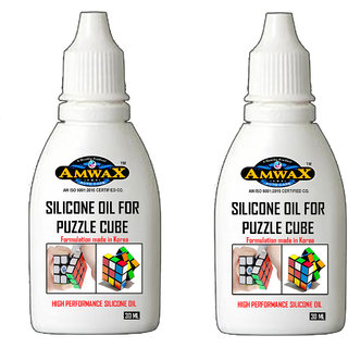 AMWAX SILICONE OIL FOR PUZZLE CUBE 30 ML (SET OF 2)