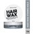 Mancode Hair Wax Strong Hold for Shining and Conditioning Hair, Hair Styling Gel Wax, Twisting  Smooth Edges, 175ml Wax