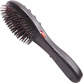 Gola International HOMES Electric Vibrating Massager Combs Hair Brush Comb Massager Comb Hair Scalp Hairbrush Head Black