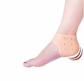 Gola International Reusable Foot Silicone Heel Socks For Pedicure Against Cracking Chap Pain Protector Moisturizing