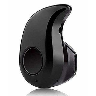 Acromax Mini Wireless Kaju Style Bluetooth Headset Universal Earphone With Mic (Black)