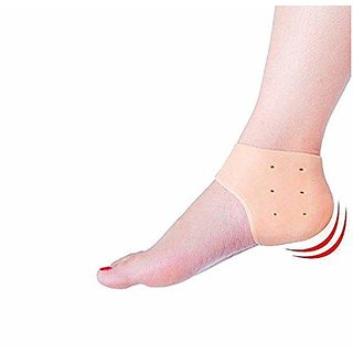 Gola International Reusable Foot Silicone Heel Socks For Pedicure Against Cracking Chap Pain Protector Moisturizing