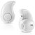 Acromax Mini Wireless Kaju Style Bluetooth Headset Universal Earphone With Mic (White)