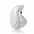 Acromax Mini Wireless Kaju Style Bluetooth Headset Universal Earphone With Mic (White)