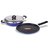 Sumeet Nonstick Induction Base Cookware Set Of Tawa + Kadhai With S.S. Lid (2 Ltr )